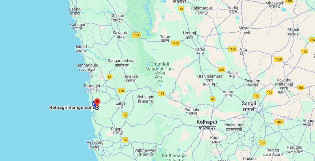 Map location of ratnagirimango.com